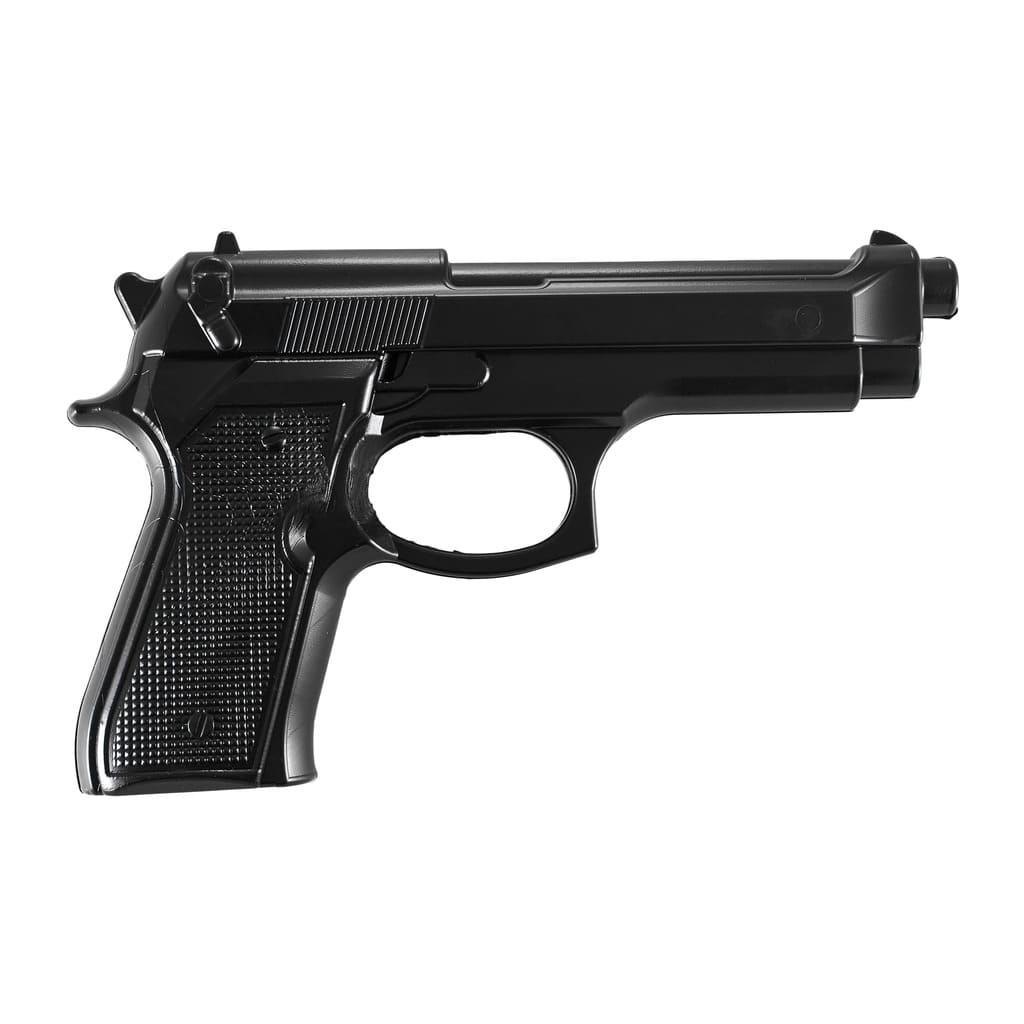 Макет пистолета Beretta 92 FS резиновый тренировочный купить оптом
