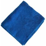 Полотенце махровое синее 50х110 см купить оптом