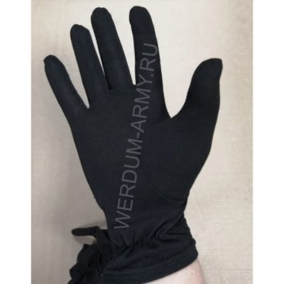 Перчатки черные для официантов ХБ 103м купить оптом